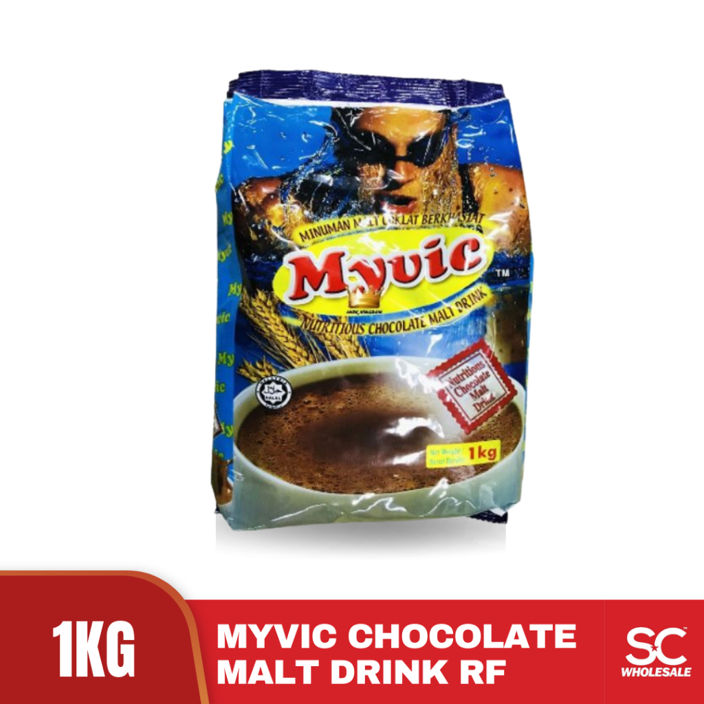Myvic Chocolate Malt Powder Drink 1kg | Shopee Malaysia