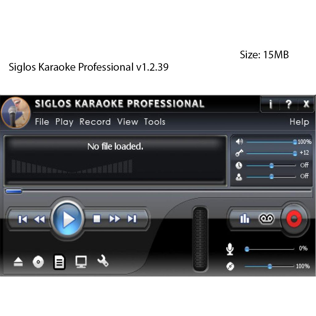 Siglos Karaoke Professional v1.2.39 (S9272) Shopee Malaysia