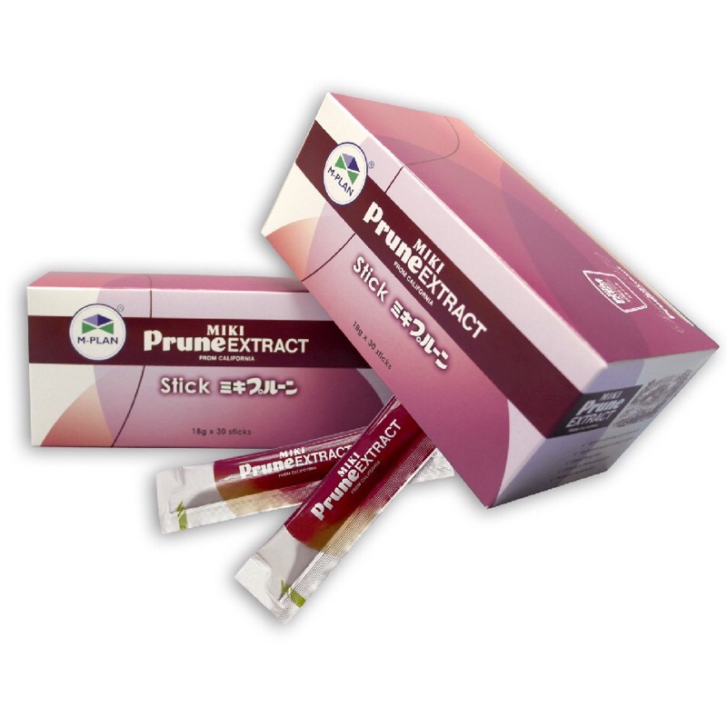 Miki Prune Stick 2 Boxes (30 sticks x 2) 三基黑枣精EXP: 03/12/2027 
