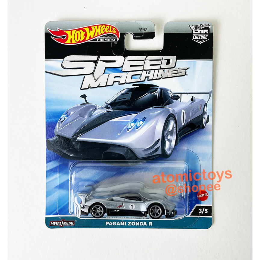 Hot Wheels Pagani Zonda R Speed Machines 2023 Shopee Malaysia 0237