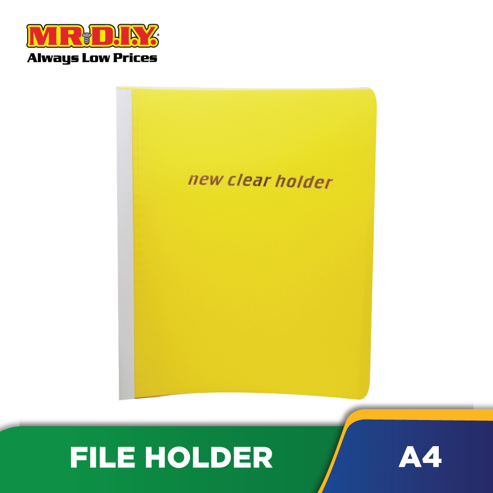(MR.DIY) NIEKI A4 Management Paper Clear File Holder (18 sheets ...