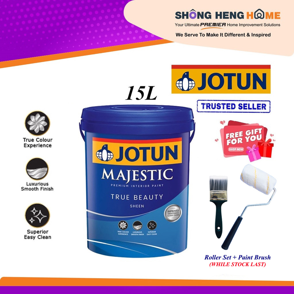 15L JOTUN Majestic True Beauty Sheen (Color Option) | Shopee Malaysia