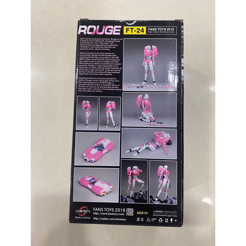 Fans Toys Rouge Ft-24 aka Arcee Transformer fembot | Shopee Malaysia