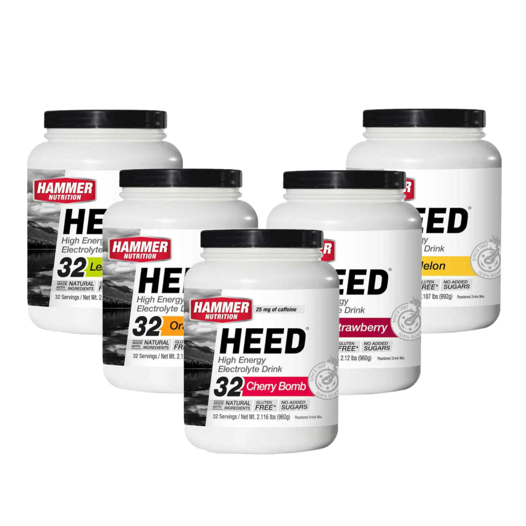 Hammer Heed High Energy Electrolyte Drink Mix (32 Serving Anti Cramp