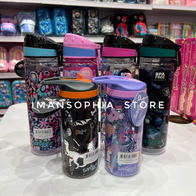 💯 Original Smiggle Bottles / Container / Botol Air Smiggle Shopee