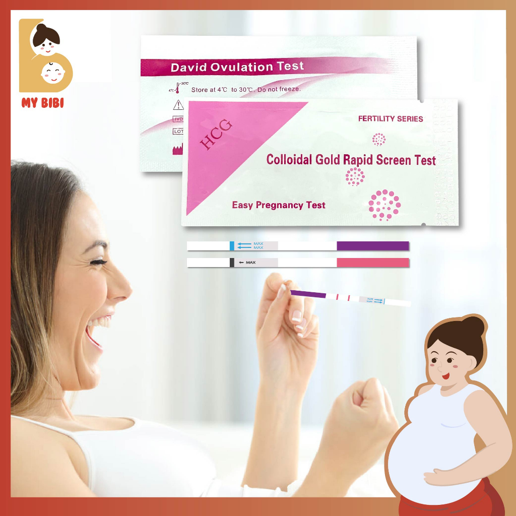 1PCS Ovulation test kit urine test kehamilan ovulation test strip early