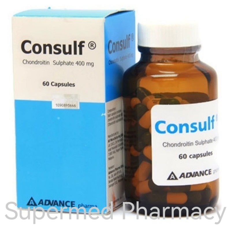 Consulf Chondrotine Sulfate 400mg 60's Capsule | Shopee Malaysia