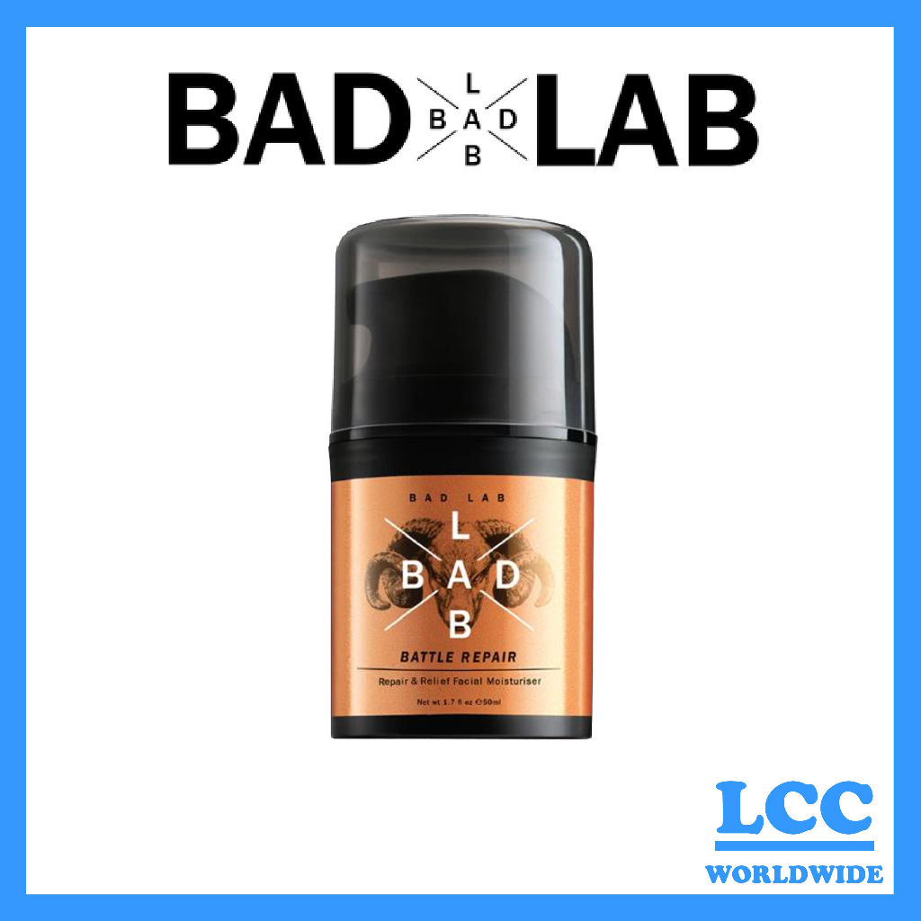 BAD LAB Men Repair & Relief Facial Moisturiser 45ml (BATTLE REPAIR ...