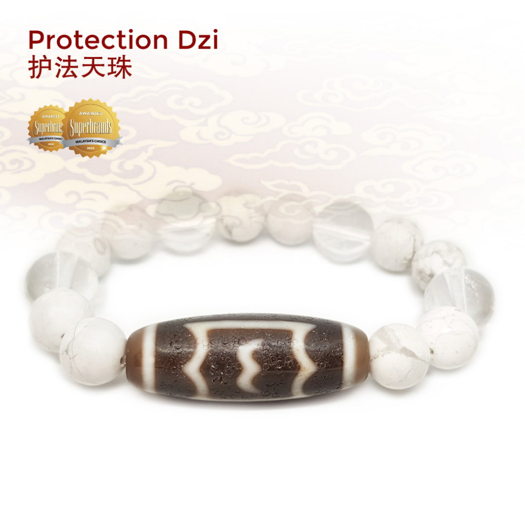 Dzi Kingdom Protection Dzi Garuda Dzi Bracelet Authentic