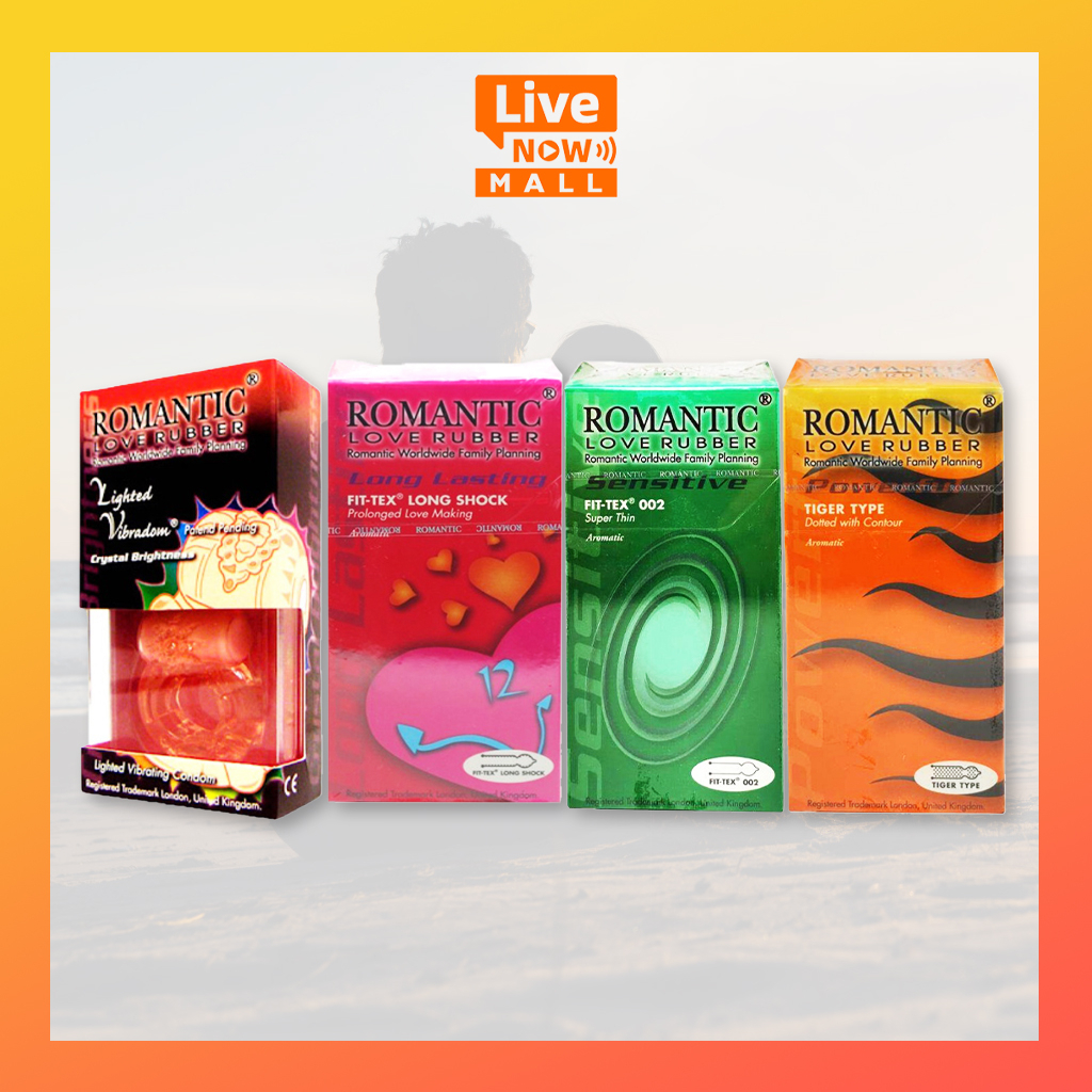 Romantic Quick & Easy Tiger FitTex 002 Fit Tex Long Shock Condom 2Pcs