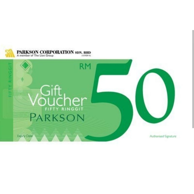 Parkson RM50 Gift Voucher | Shopee Malaysia
