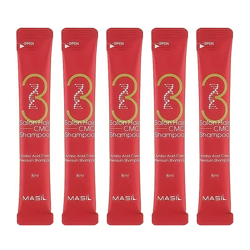 [MASIL] 3 Salon Hair CMC Shampoo Stick Pouch 8ml(1ea/5ea/10ea) | Shopee ...