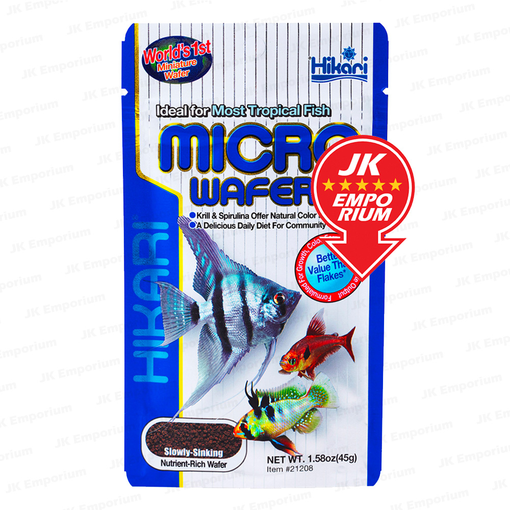 Hikari Micro Wafers 20g 45g Tropical Fish Food Shopee Malaysia