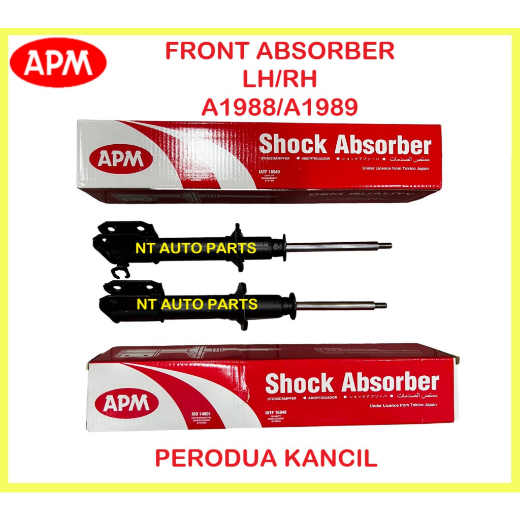 ( 100% ORIGINAL APM ) PERODUA KANCIL FRONT A1988-RH / A1989-LH / REAR ...