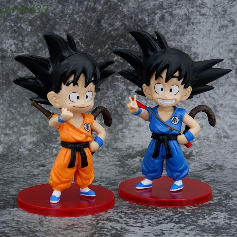 Goku Action Figures Stand Goku Son Goku Miniatures Doll Ornaments