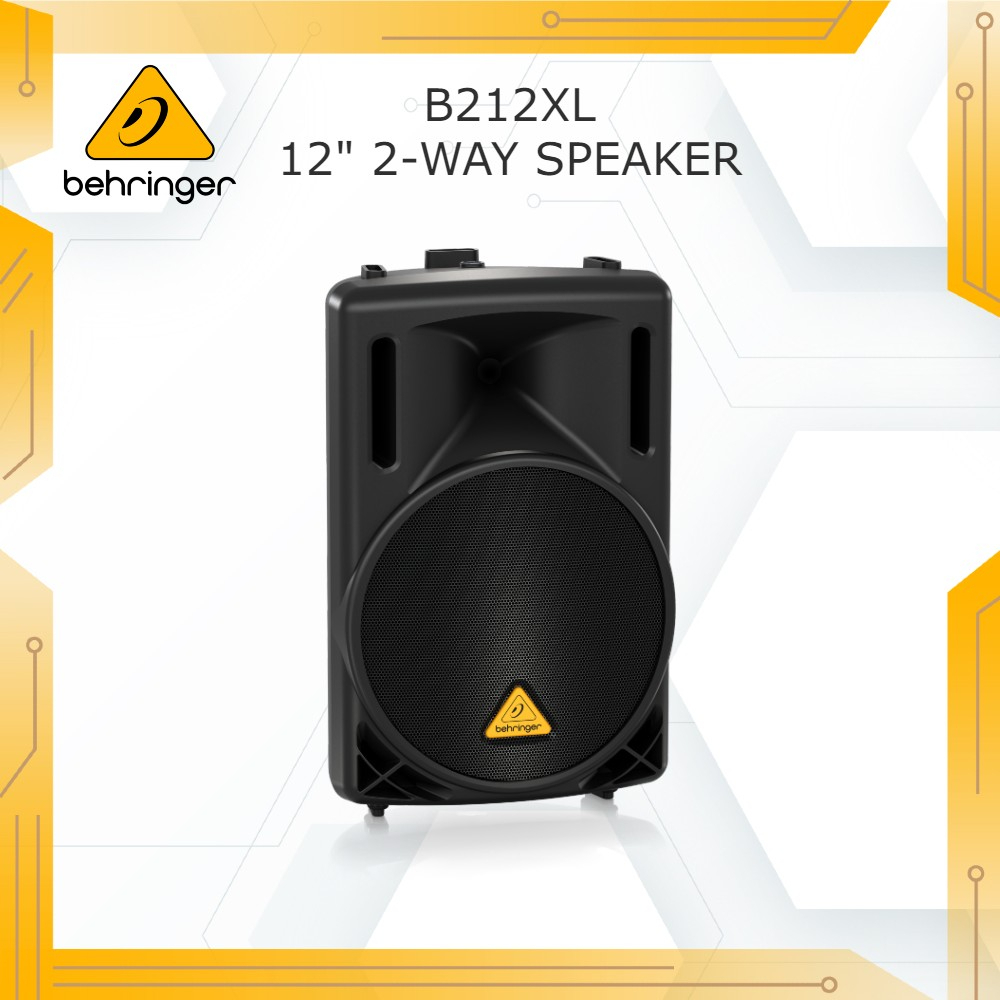 BEHRINGER EUROLIVE B212XL 800Watt 2Way PA Speaker System with 12