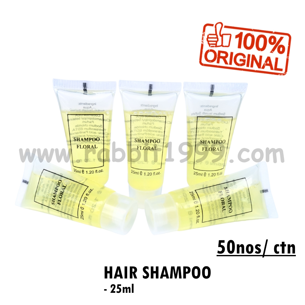HAIR SHAMPOO - 25ml (50nos/ box) - hotel hair shampoo / bajet hotel ...
