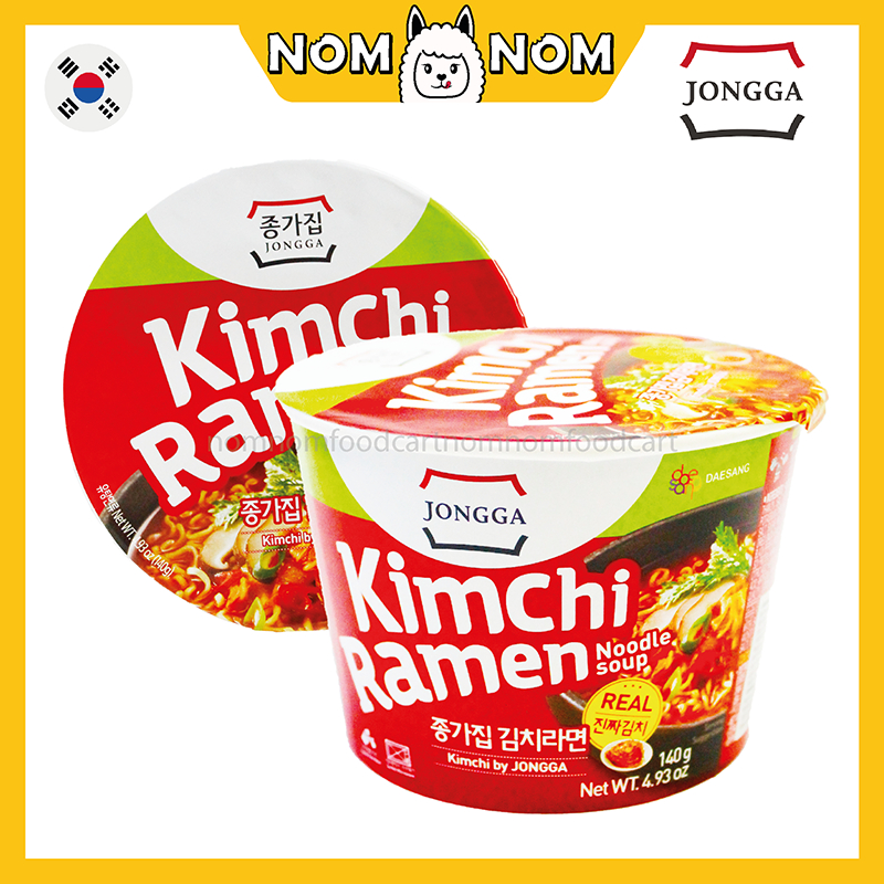 [Bundle] Korea JONGGA Kimchi Ramen Noodle Soup 140g | Shopee Malaysia