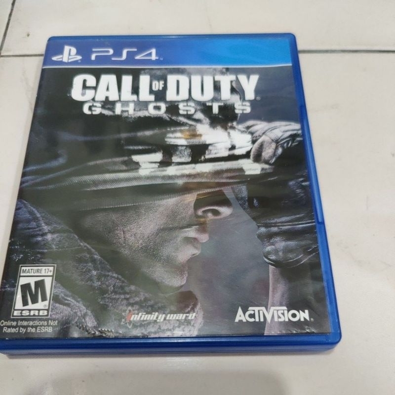 ps4 used game call of duty ghosts (eng) | Shopee Malaysia