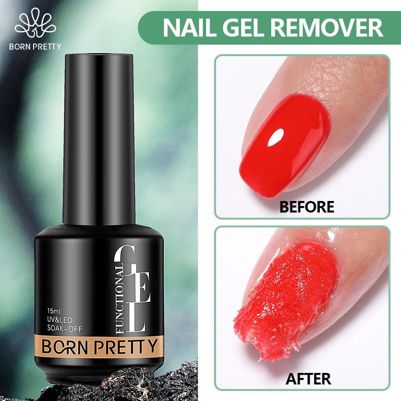 1 Bottle 15ml Fast Remover Gel Nail Polish Clean UV Soak Off Degreasr