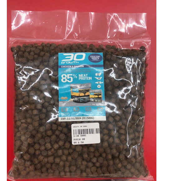 Chunkbits Growth 30 (Chicken & Salmon) REPACK 500g Dog Food | Shopee ...