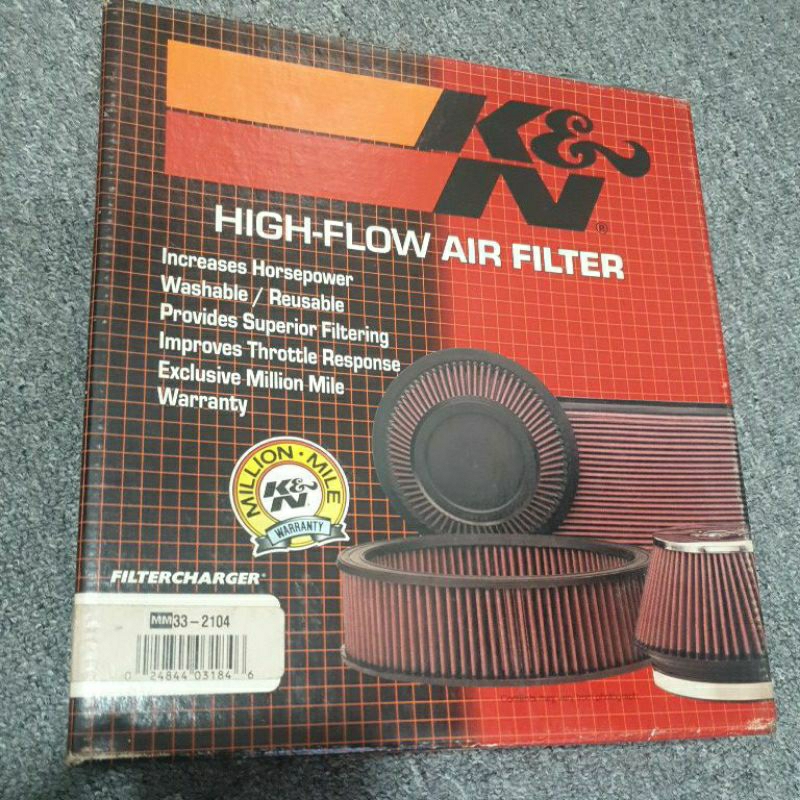 HONDA CIVIC EK/CRV(332104) K&N AIR FILTER Shopee Malaysia