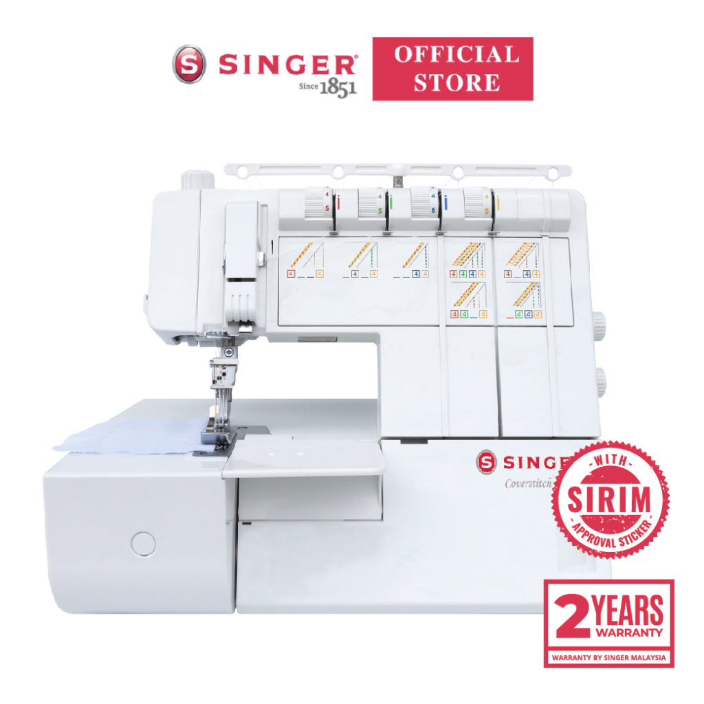 SINGER 14N635C PROFESSIONAL DEDICATED COVERSTITCH SEWING MACHINE