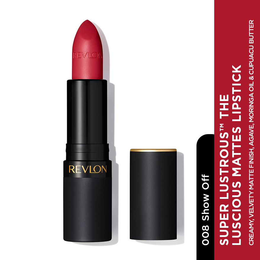 2 Rouges à Lèvres Revlon Super Lustrous Matte - Nuancier 026 The Sofia Red, 4.2g Chaque