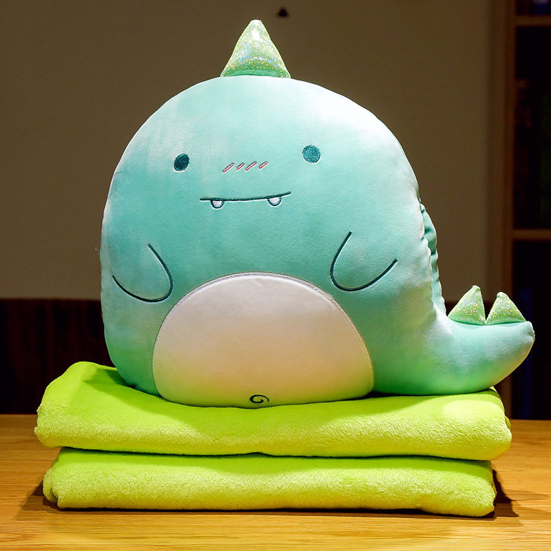 3 in 1 Multipurpose Huggable Soft Pillow Blanket Hand Warmer Cute Soft