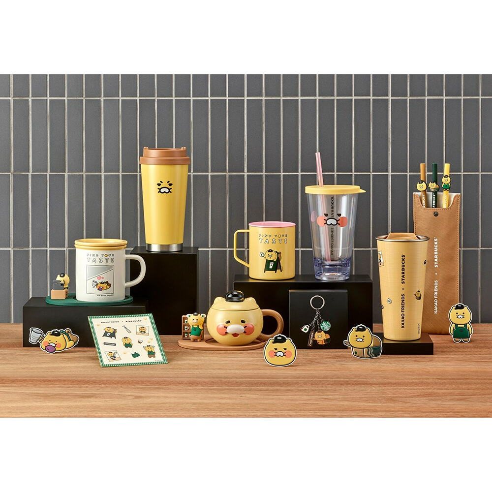 Gourde Starbucks Korea X Kakao Friends – My Buddy Barista Chunsik – Édition Limitée