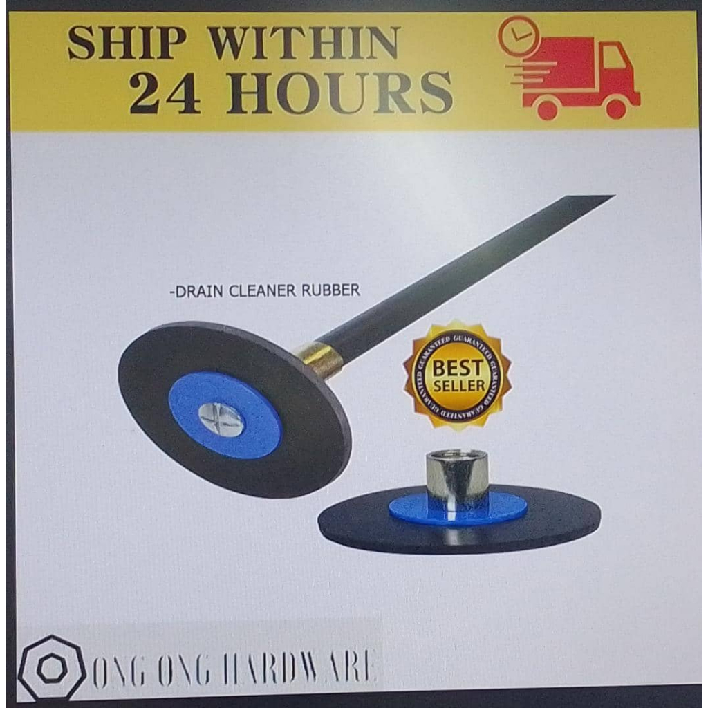 Cleaning Rod Head Sewage Drain Scraper Plungers Fork Rubber Roller