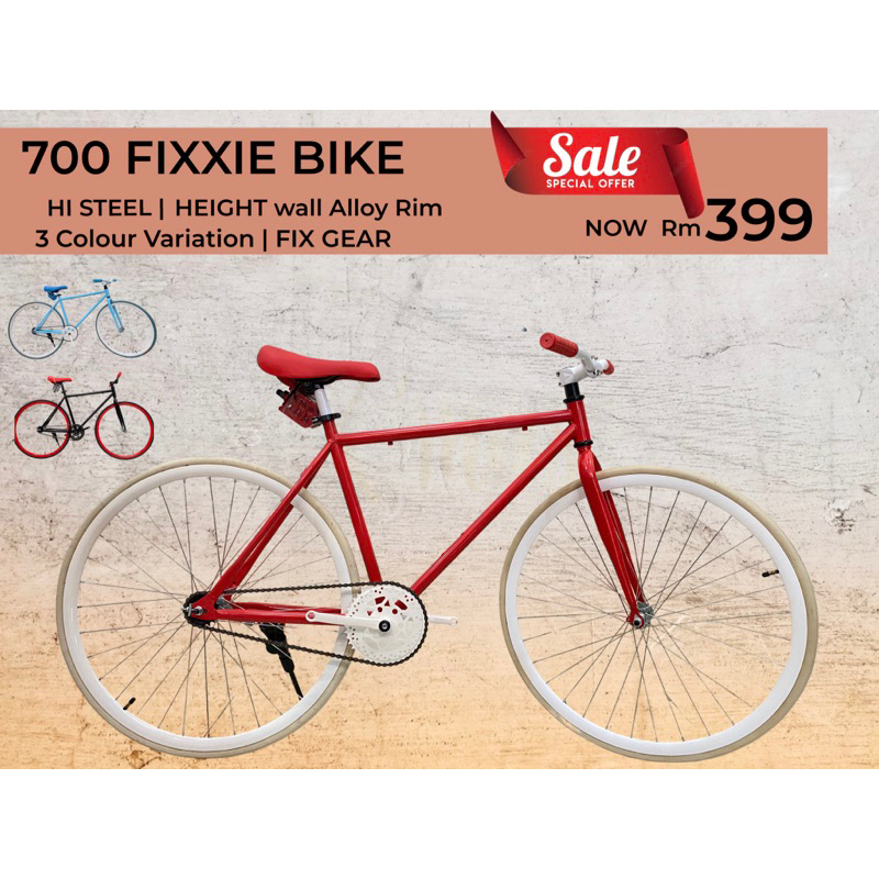 Shopee discount fixie bike