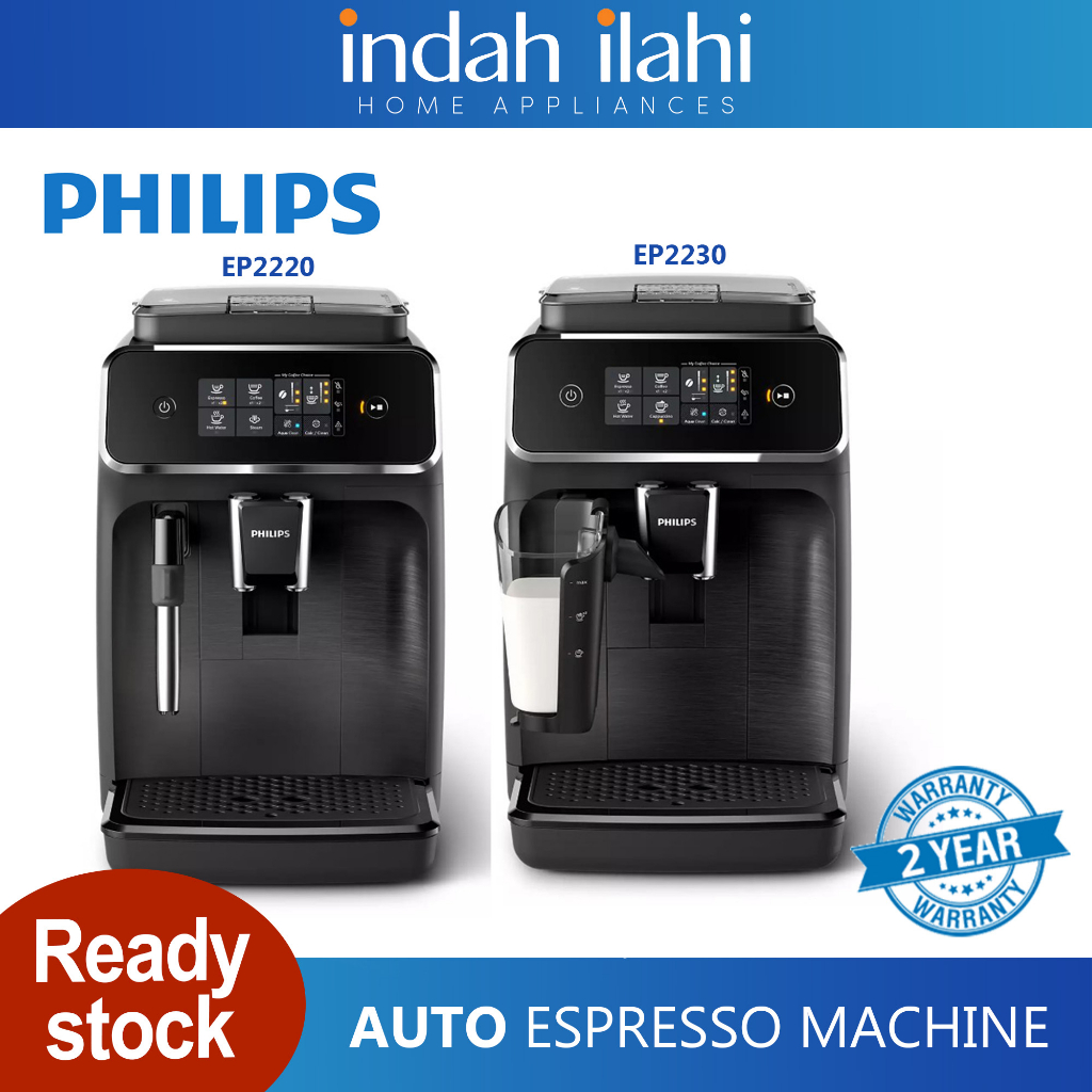 Philips Series 2200 Fully Automatic Espresso Coffee Machine (2 Set