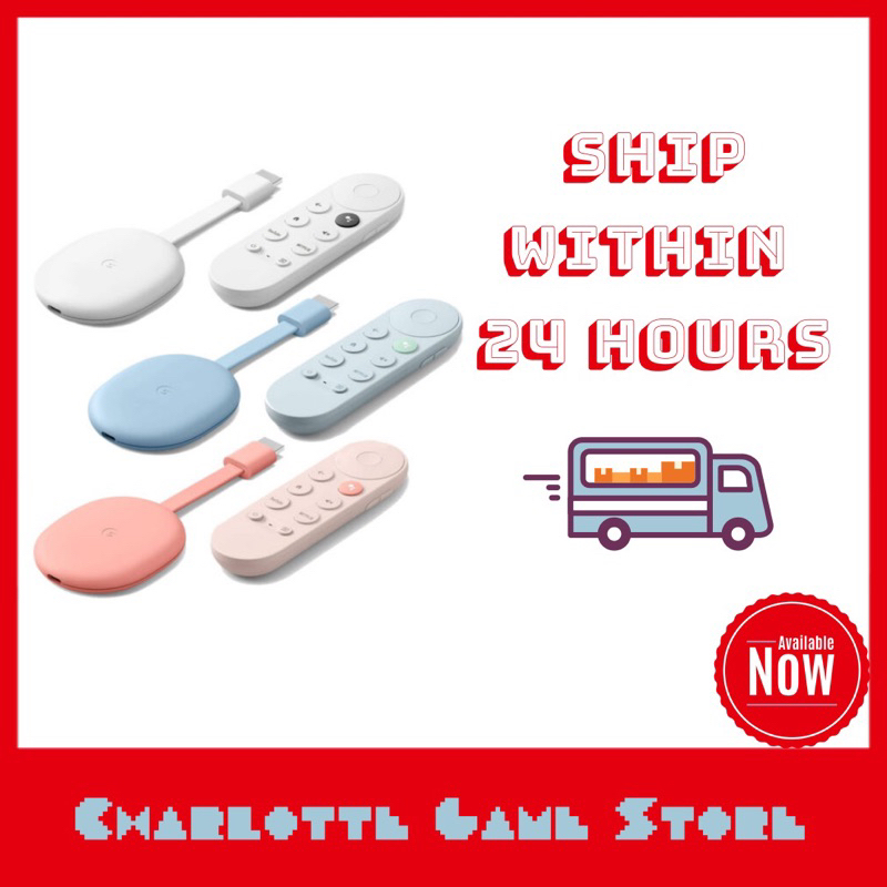 [Ready Stock] Google Chromecast with Google TV 4k - Sunrise | Shopee ...
