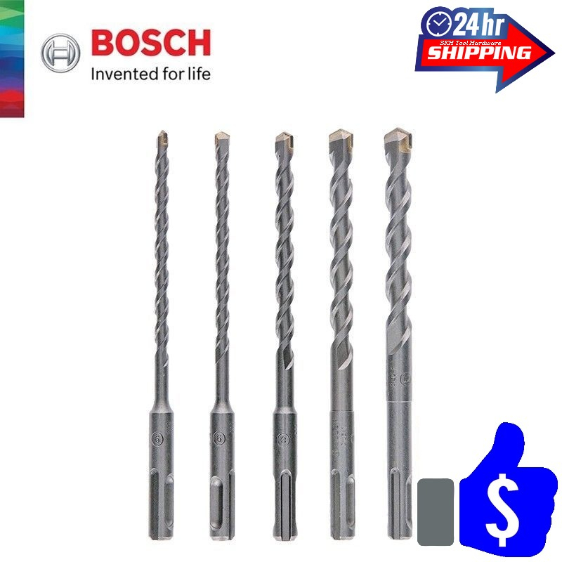 Bosch SDS Plus 1 Concrete Drill Bits 5.5mm 6mm 7mm 8mm 9mm 10mm