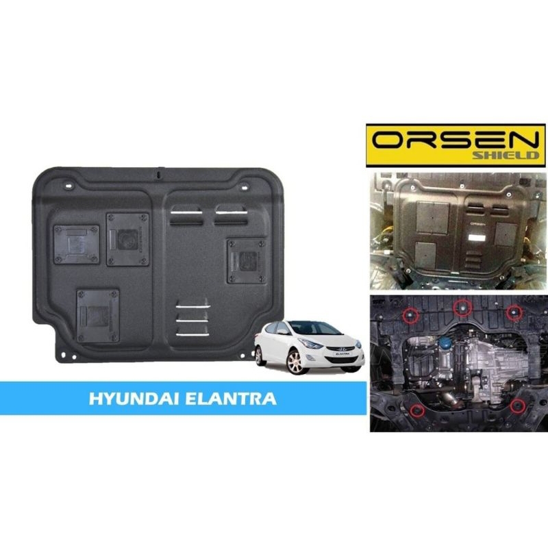 Volkswagen Passat/Kia Cerato K3/toyota,honda ORSEN undercarriage cover(without screw) Shopee