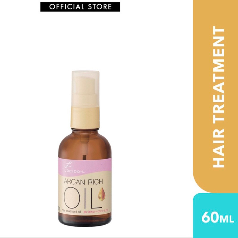 LUCIDOL Hair Treatment Argan Oil Smooth 60ML Shopee Malaysia