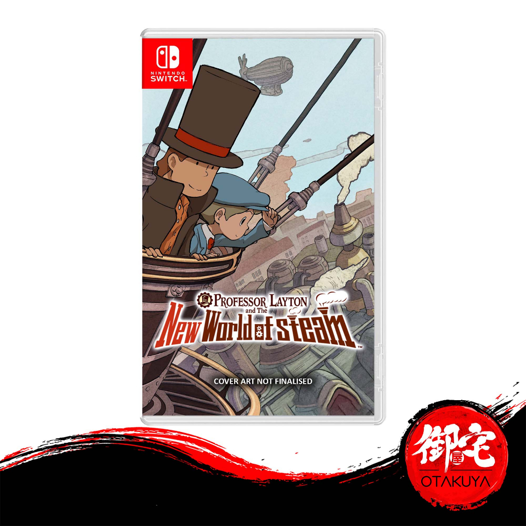 Professor Layton and The New World of Steam - Nintendo Switch 