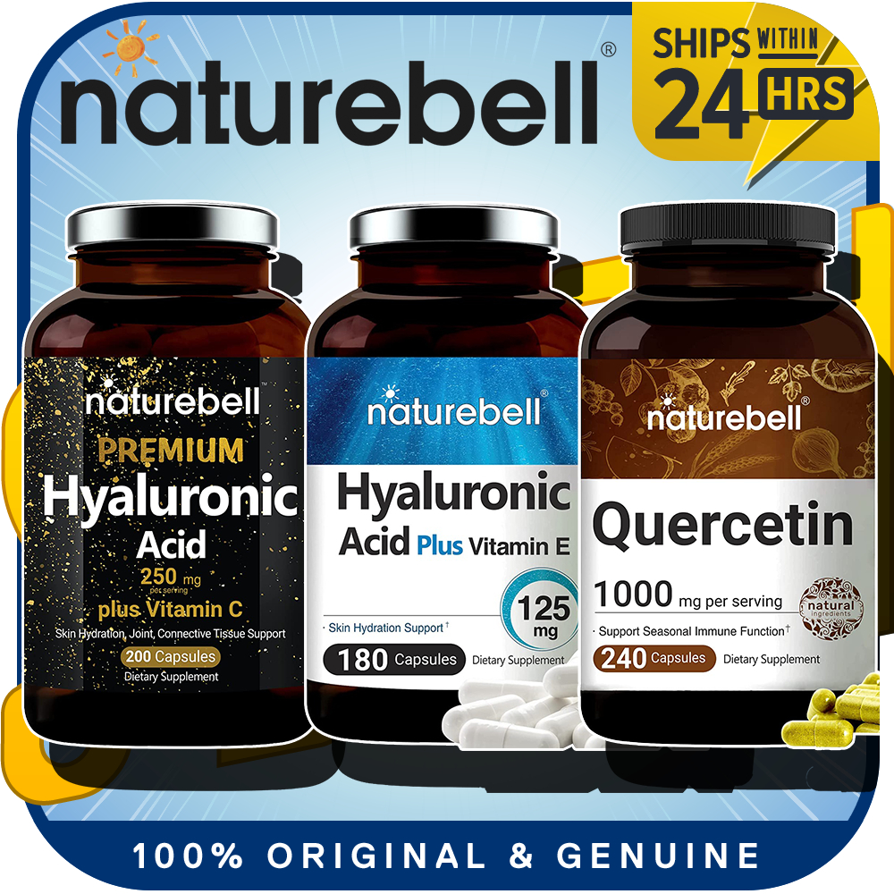 NatureBell Hyaluronic Acid with Vitamin E HA with Vitamin C