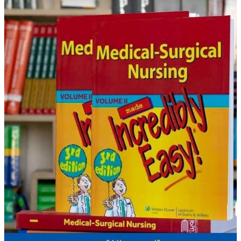 Medical-Surgical Nursing Made Incredibly Easy 3rd Edition | Shopee Malaysia