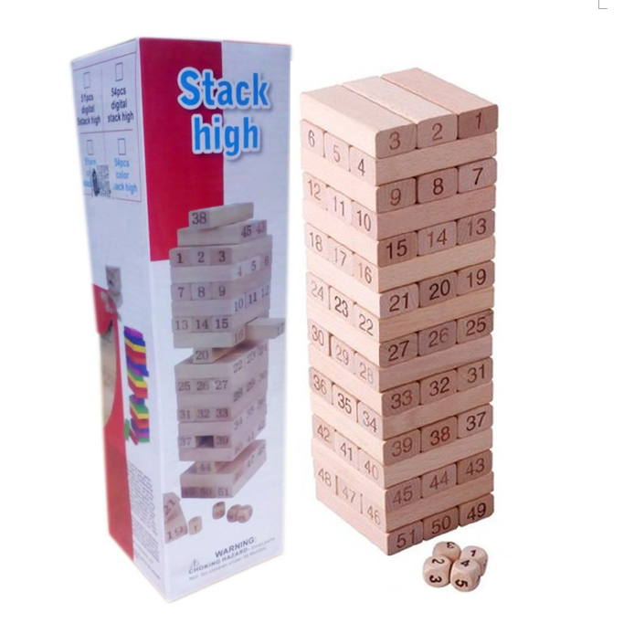 Buy 1 Free 1 [ORIGINAL Hasbro] Jenga: Fortnite Edition Block Stacking ...
