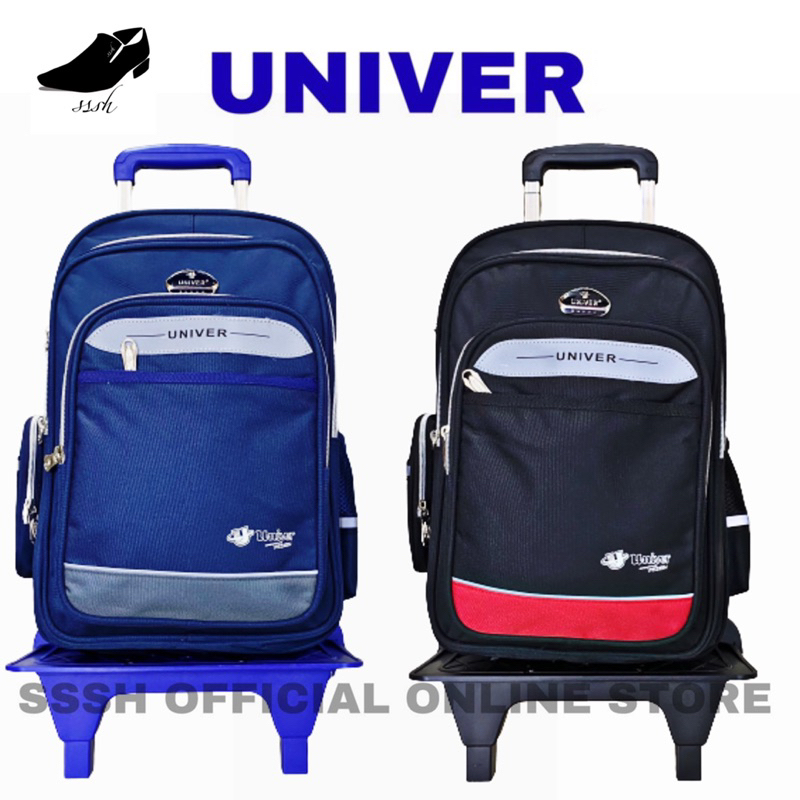 UNIVER 2023 trolley school bag HARD CASE PRIMARY SCHOOL BAG staircase