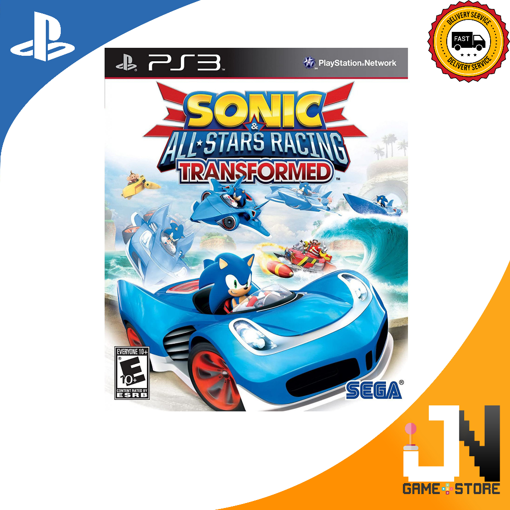 PS3 Sonic All Stras Racing Transformed (R1)(English)(NEW) | Shopee Malaysia