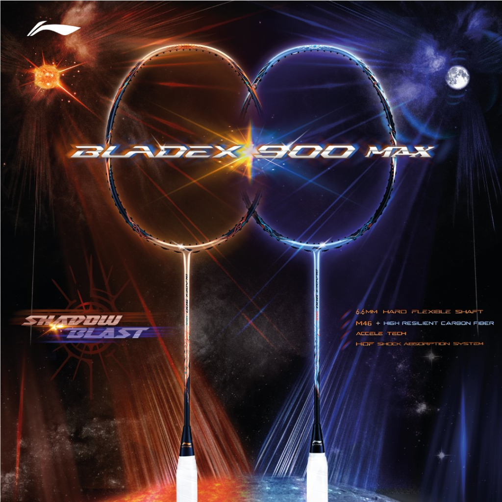 Li-Ning Bladex 900 Max Badminton Racket [Free String + Grip + Box Set ...