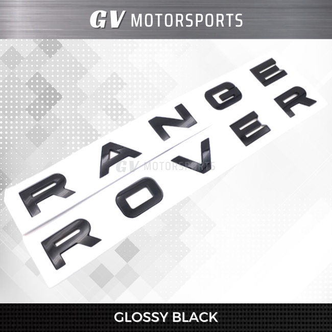 READY STOCK Range Rover Letters Emblem Car Stickers Evoque Velar Sport ...