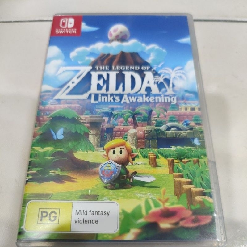 Nintendo Switch used game the legend of zelda link's awakening (chi