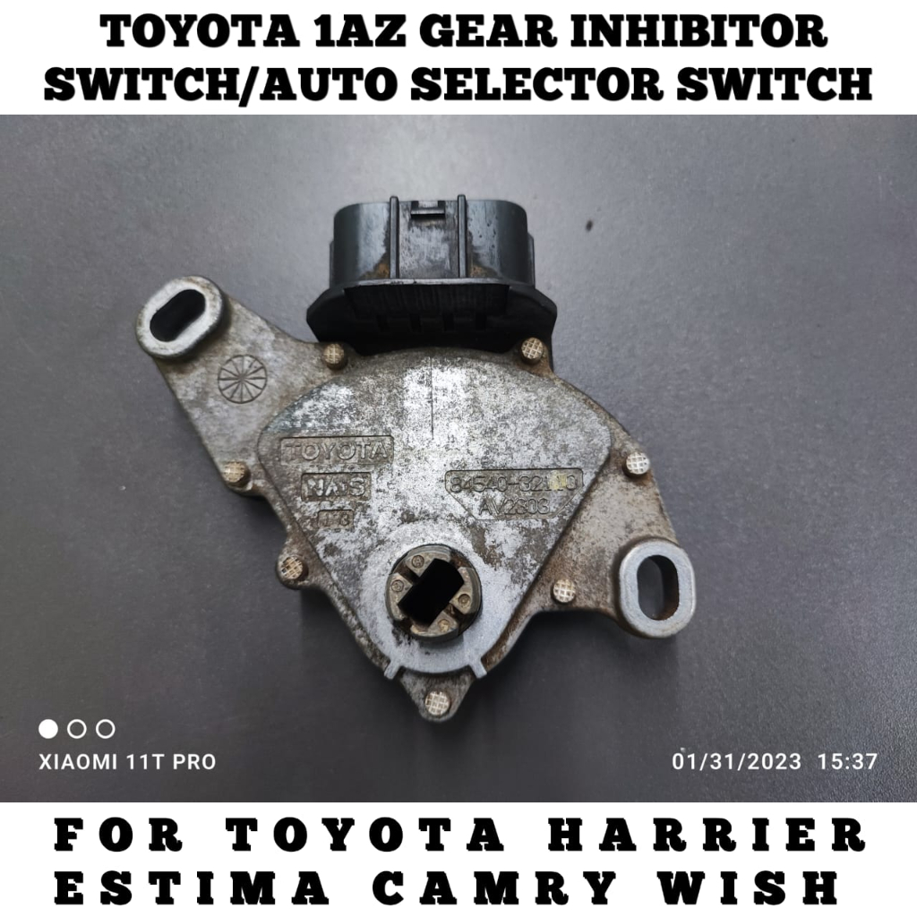 Toyota 1AZ Gearbox Inhibitor Switch ( PN: 84540-32110 )/Auto Selector ...