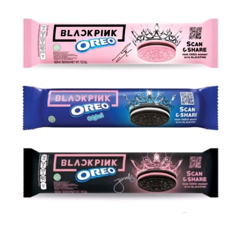 OREO Cookies Original Blackpink Limited Edition 119.6g | Shopee Malaysia