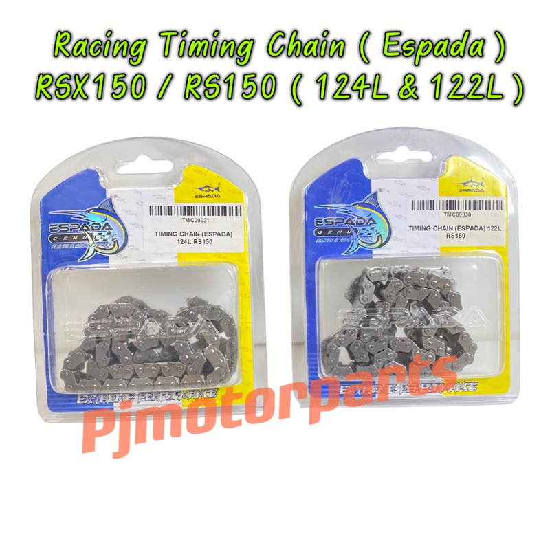 RSX150 / RS150 ( Original Espada ) 124L & 122L Racing Timing Chain ...
