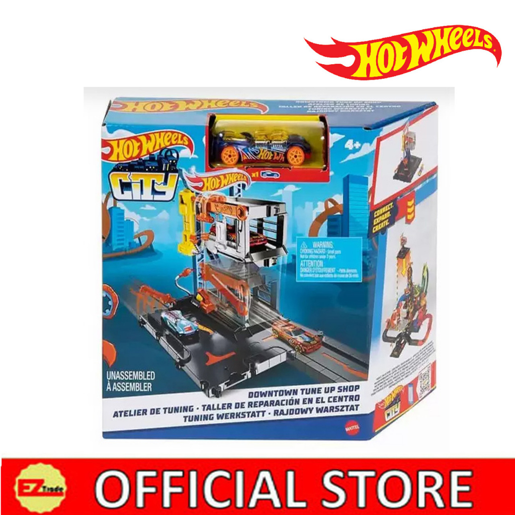 Mattel Hot Wheels-Downtown Tune Up Shop/NEW in 2023/HDR24/HDR25 ...